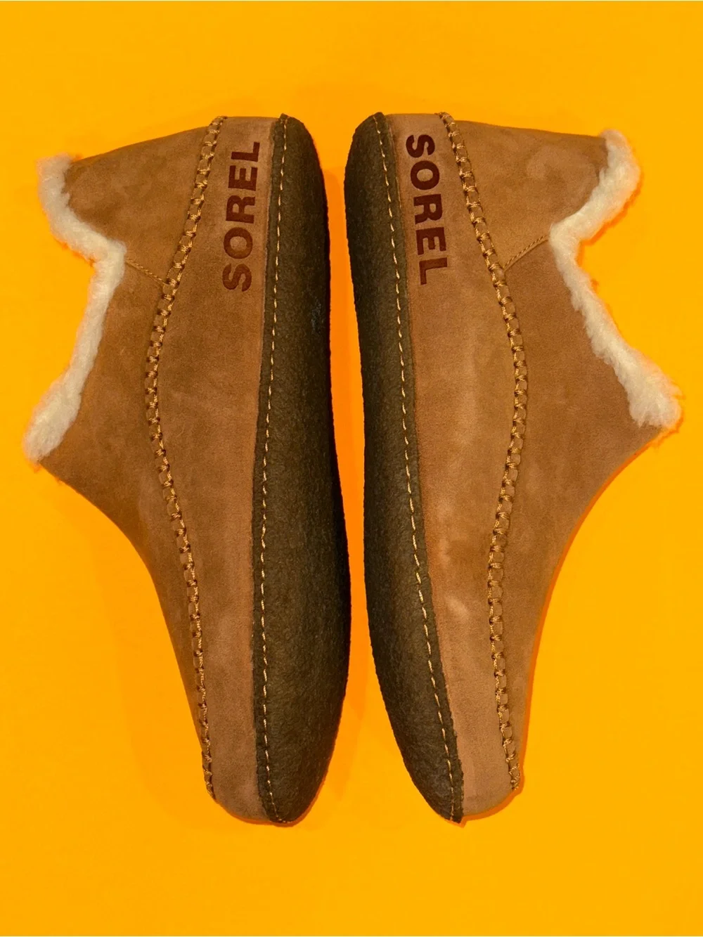 Sorel Manawan II Slipper Elk Natural Men’s 14 US NEW w/FLAWS